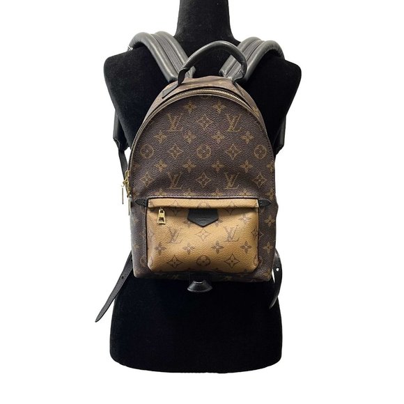 Louis Vuitton - LV Palm Springs PM - Brown / Tan Monogram Backpack - Picture 2 of 11